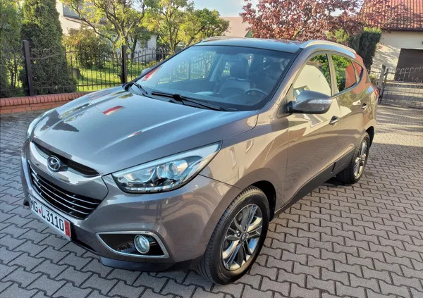 samochody osobowe Hyundai ix35 cena 44900 przebieg: 110000, rok produkcji 2014 z Oleśnica